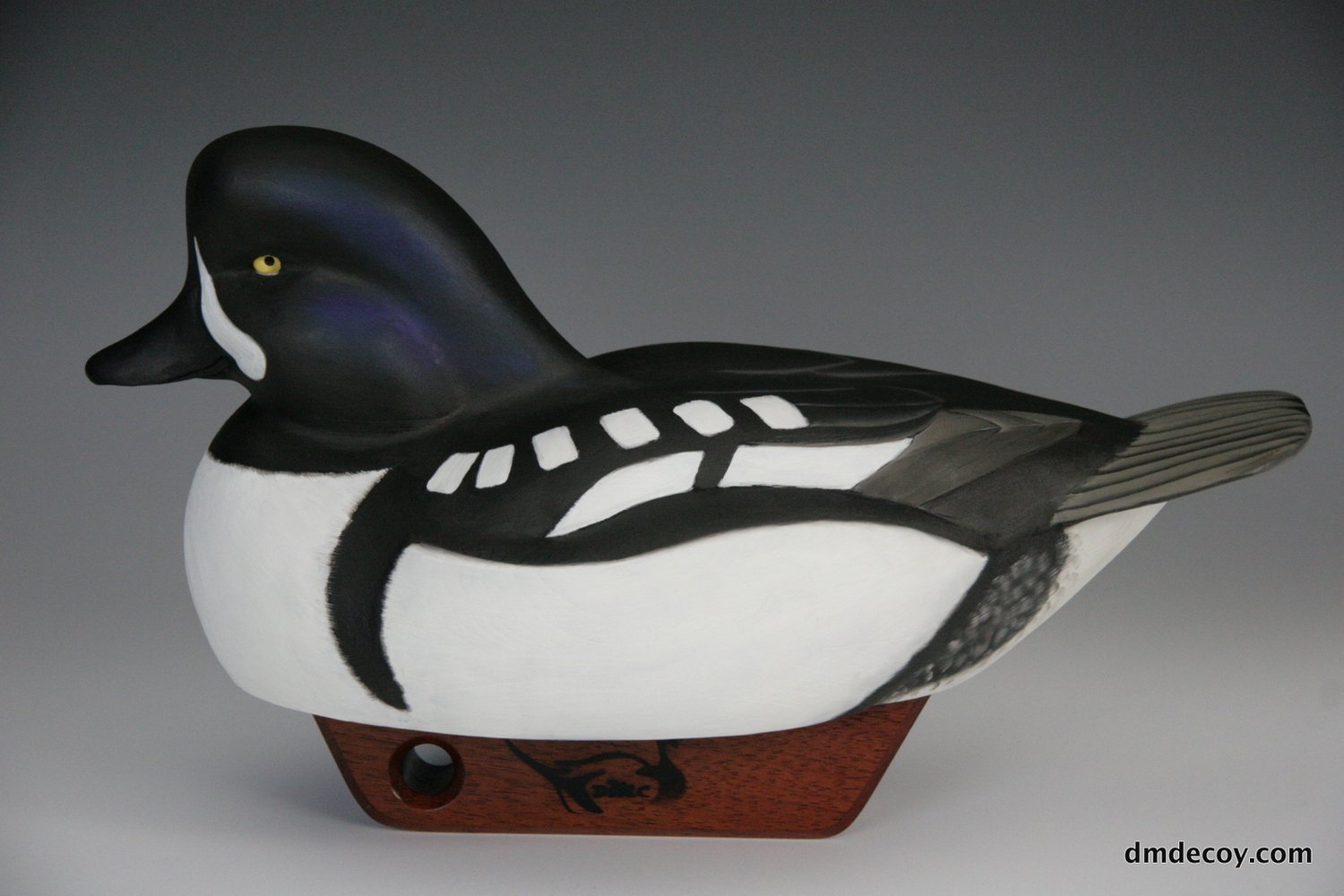 Barrow's Goldeneye decoy
