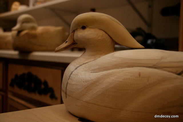 Finish carving