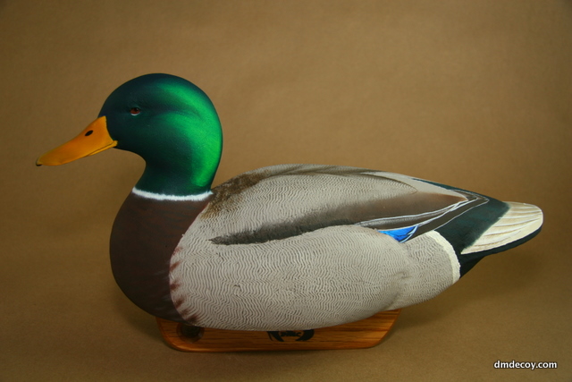 Cork mallard, side