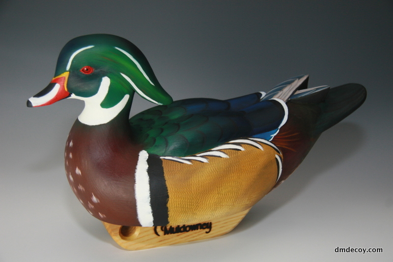 Wood duck decoy